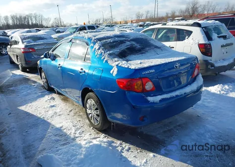 2010 Toyota Corolla Le из США, поврежденный, VIN 1NXBU4EE0AZ309286